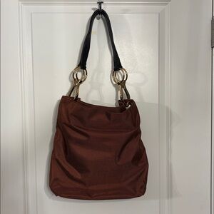 JPK Paris 75 Nylon Hobo Tote 🤎🧡🤎